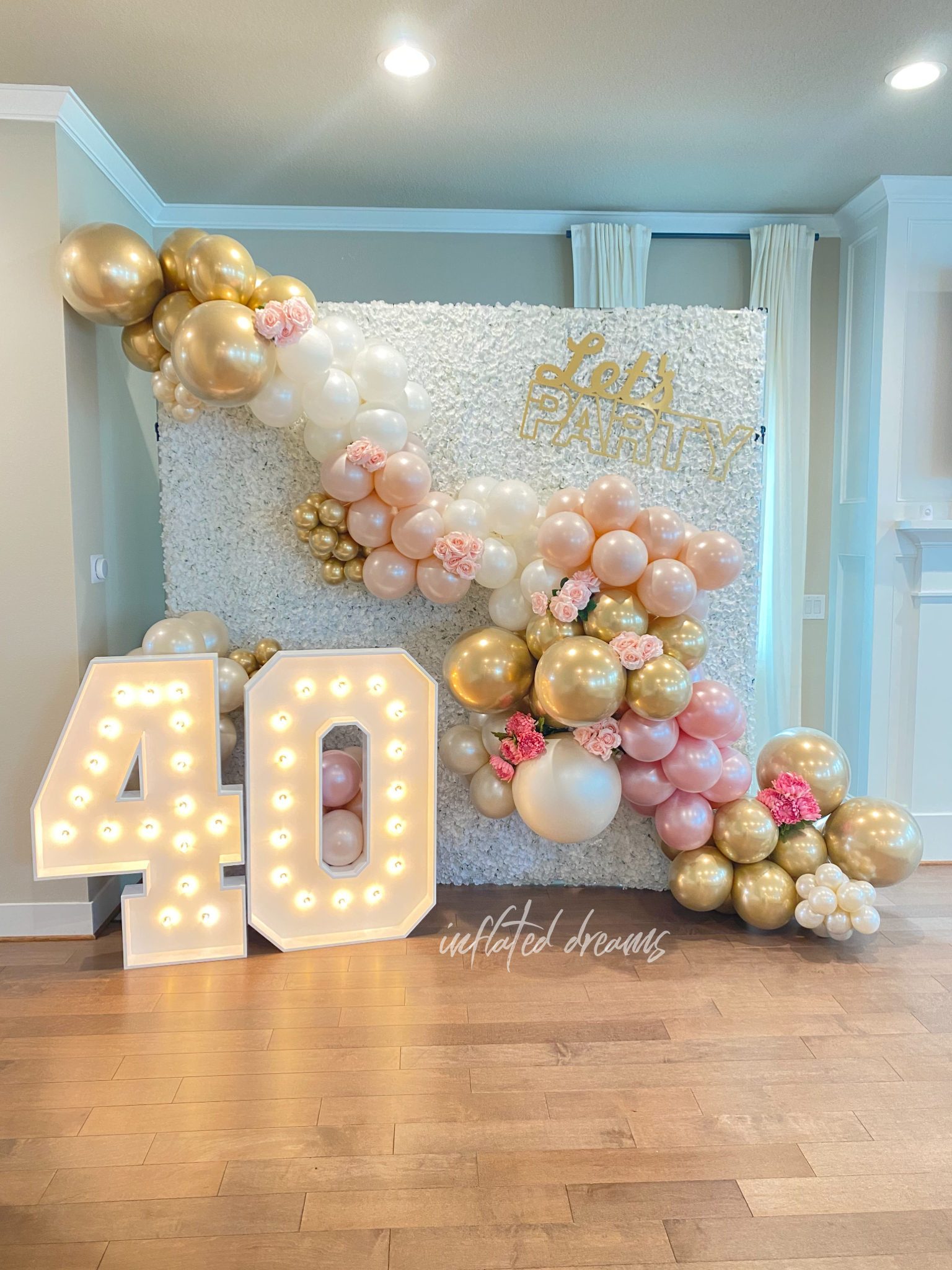 Lighted Marquee Letters and Numbers